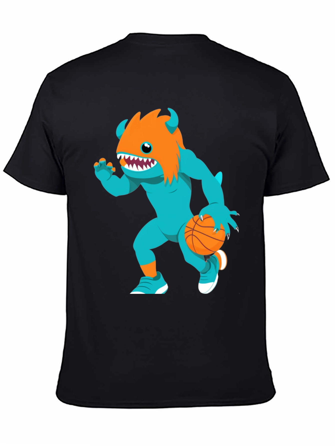 Monster Basketball Graphic T-Shirt