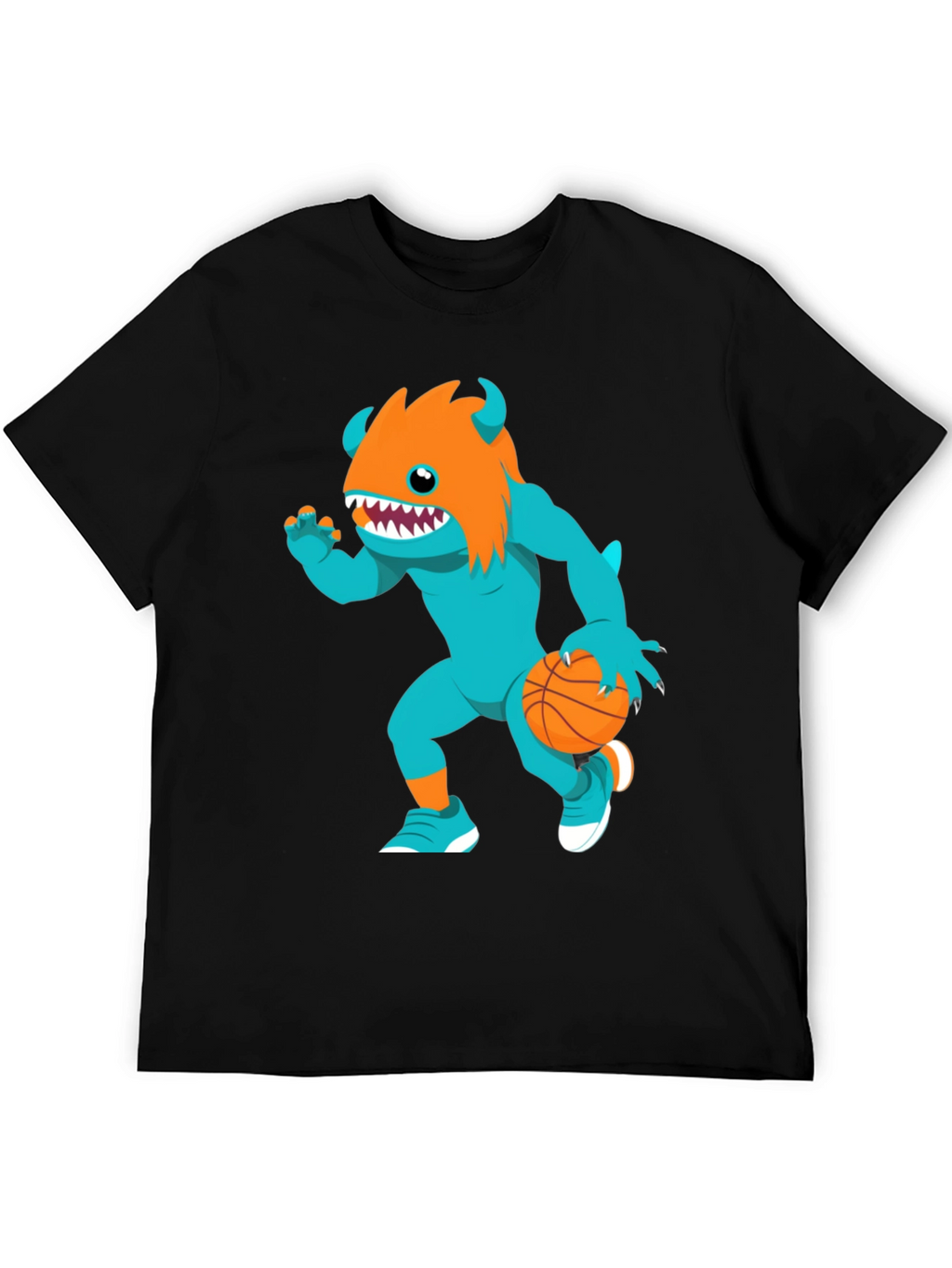 Monster Basketball Graphic T-Shirt