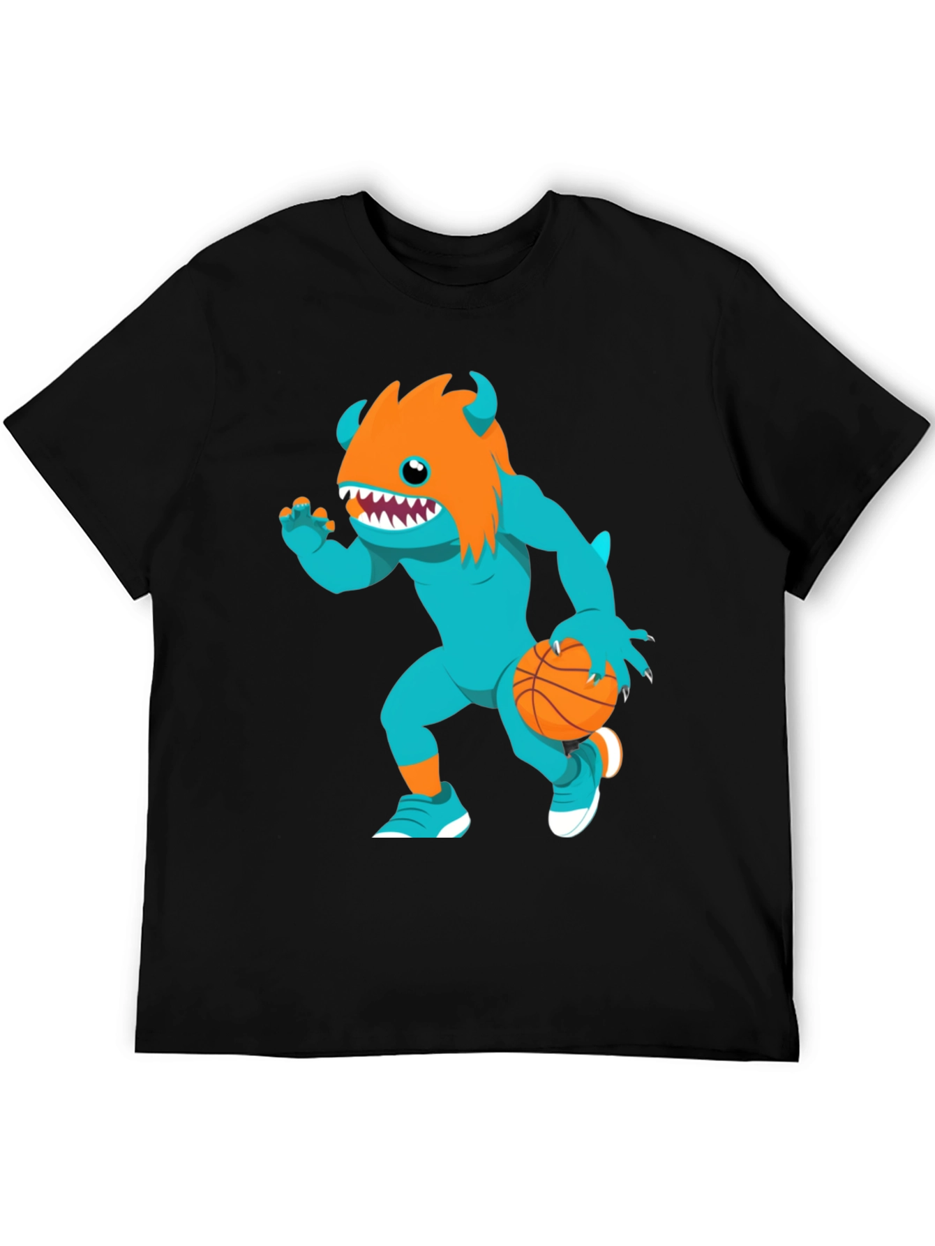 Monster Basketball Graphic T-Shirt