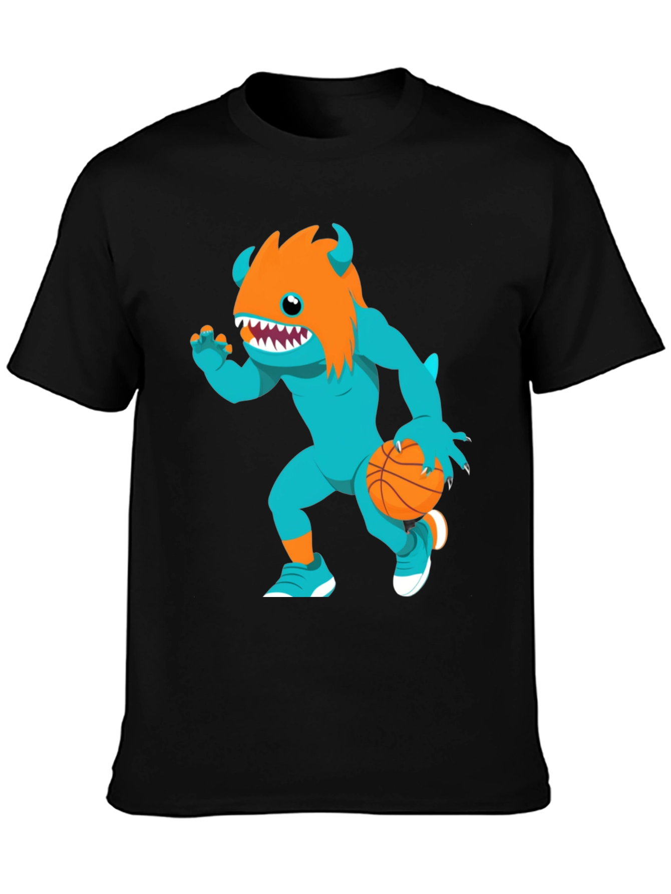 Monster Basketball Graphic T-Shirt