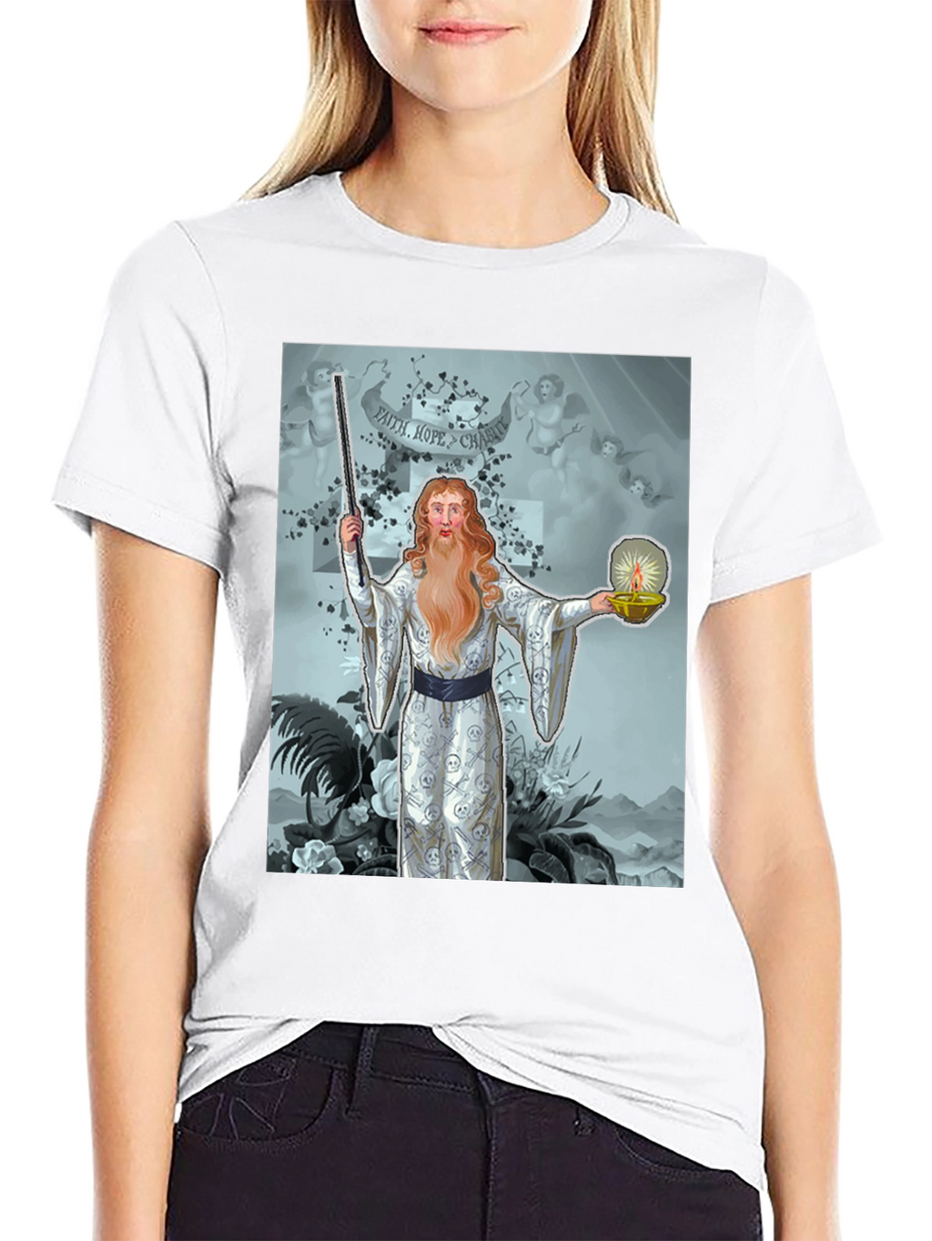Wizard Art Graphic T-Shirt
