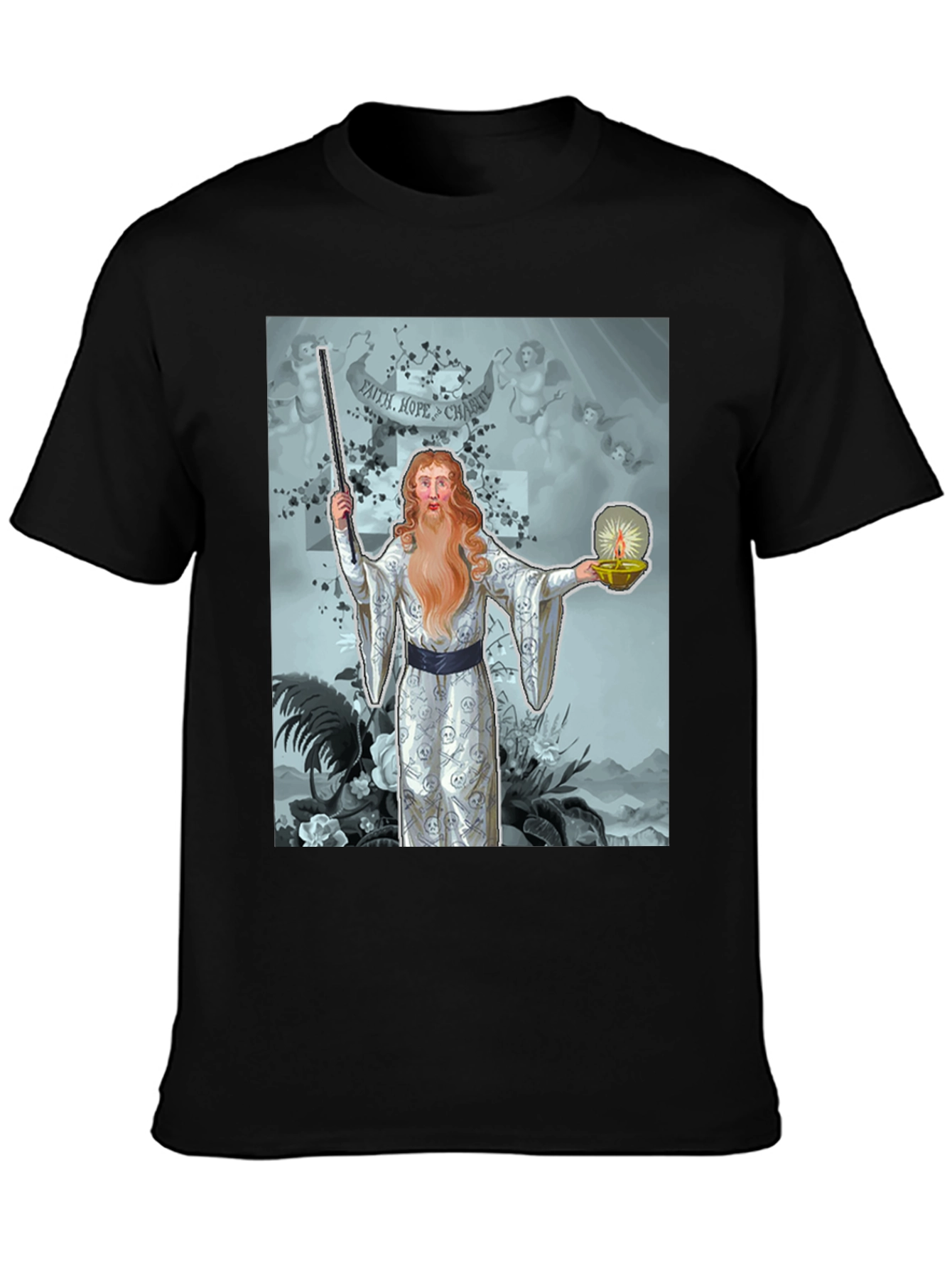 Wizard Art Graphic T-Shirt