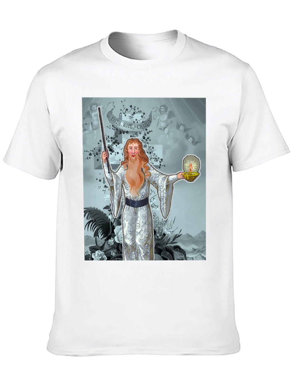 Wizard Art Graphic T-Shirt