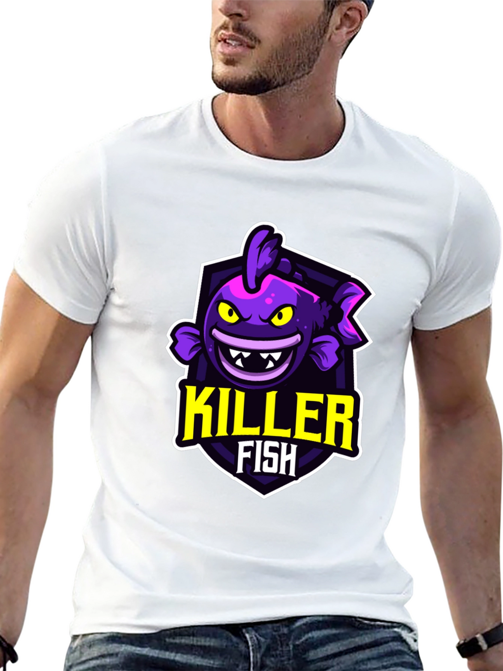 Killer Fish Graphic T-Shirt