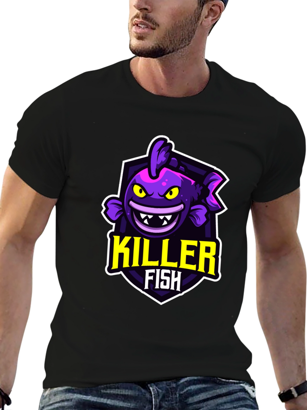 Killer Fish Graphic T-Shirt
