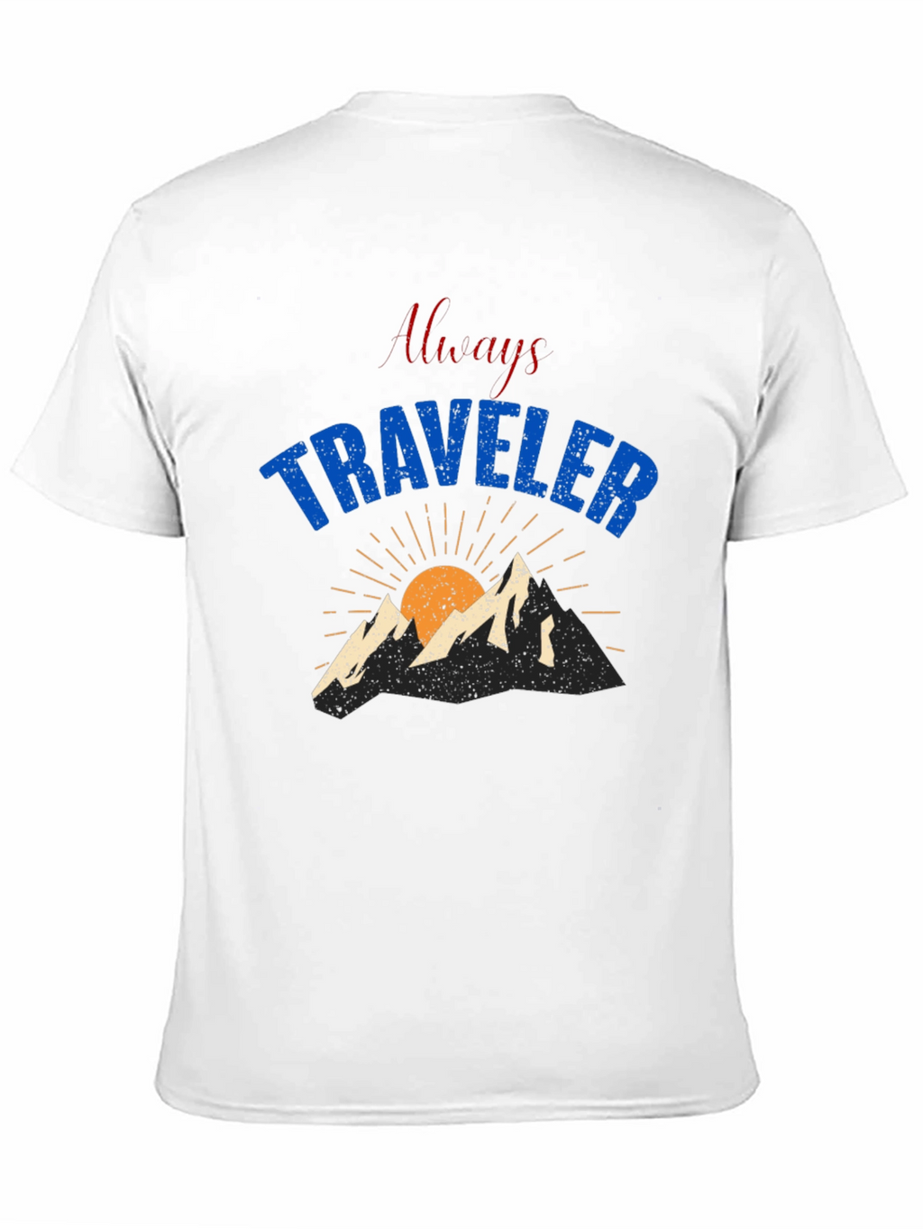 Always Traveler Graphic T-Shirt - Black