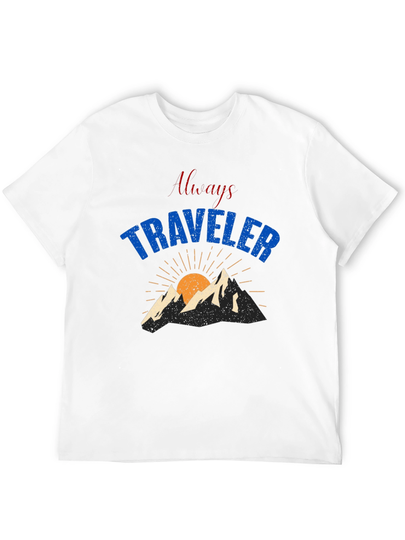 Always Traveler Graphic T-Shirt - Black
