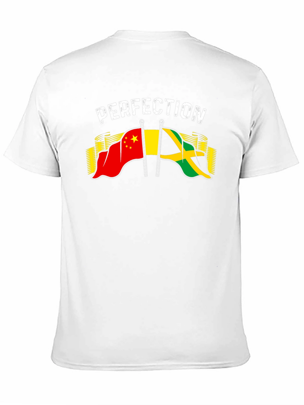 Perfection China Jamaica Flag Graphic T-Shirt
