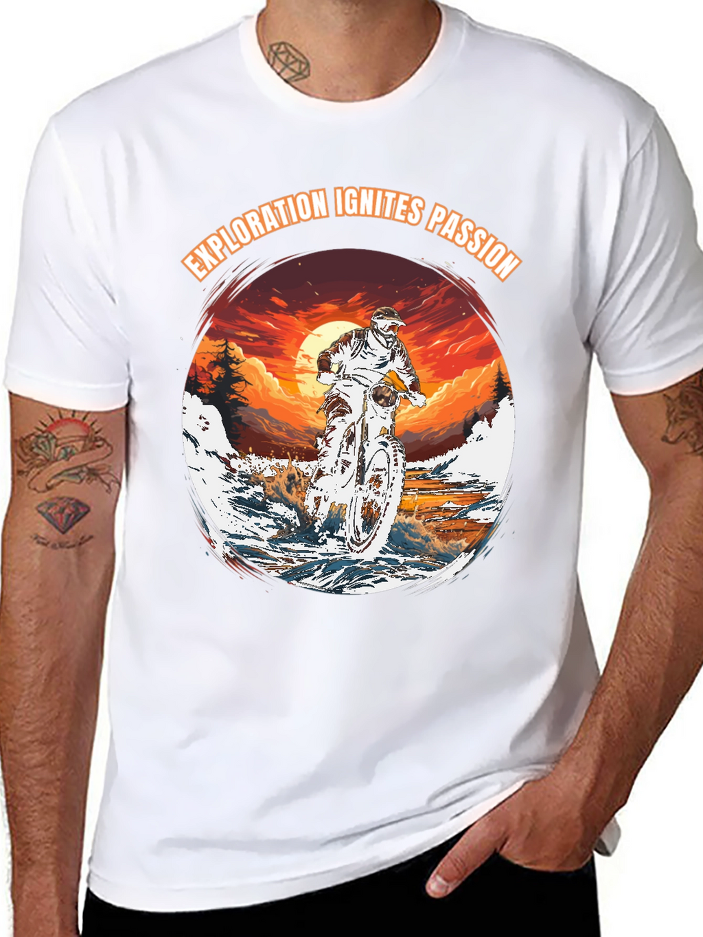 Exploration Ignites Passion Graphic T-Shirt