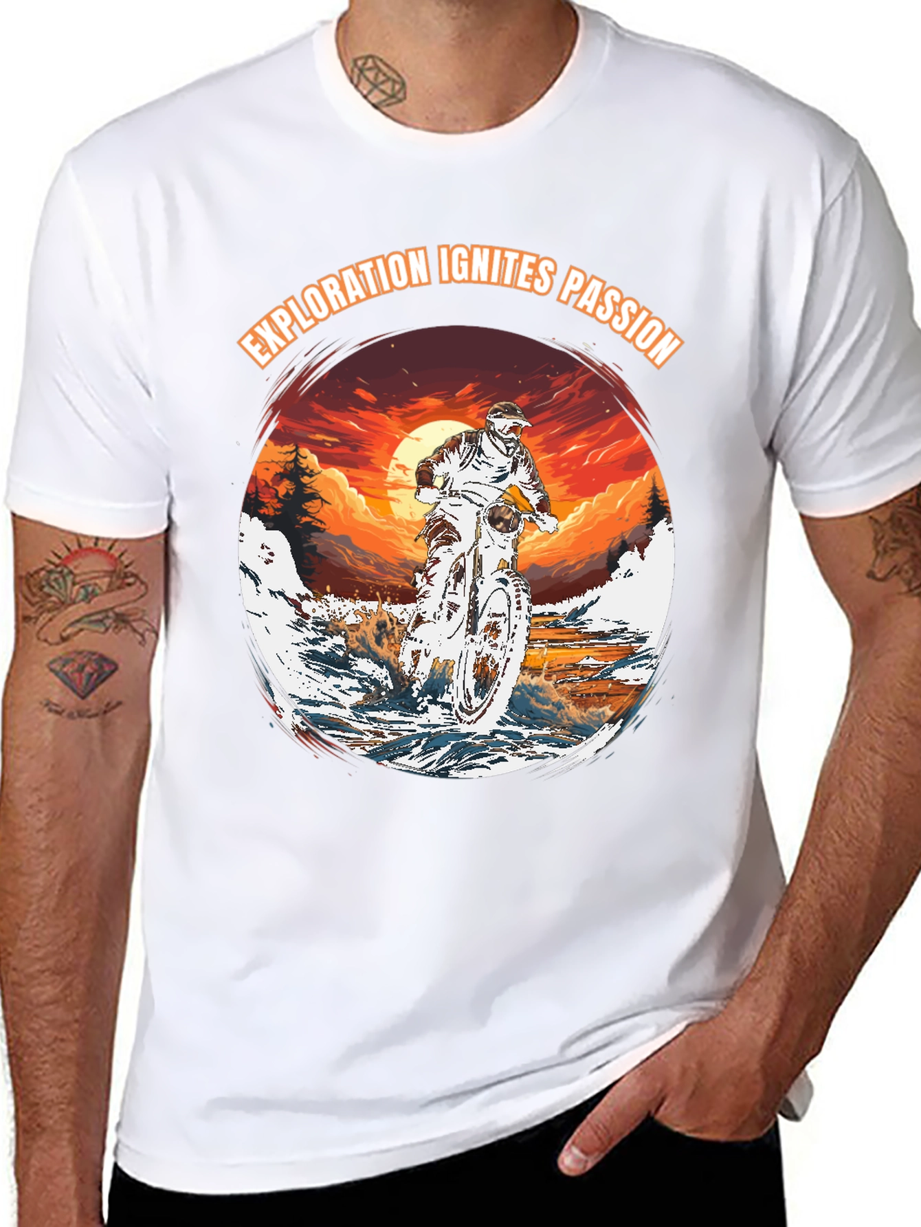 Exploration Ignites Passion Graphic T-Shirt