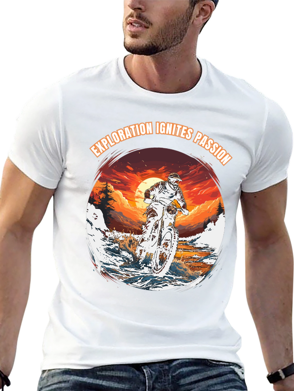 Exploration Ignites Passion Graphic T-Shirt