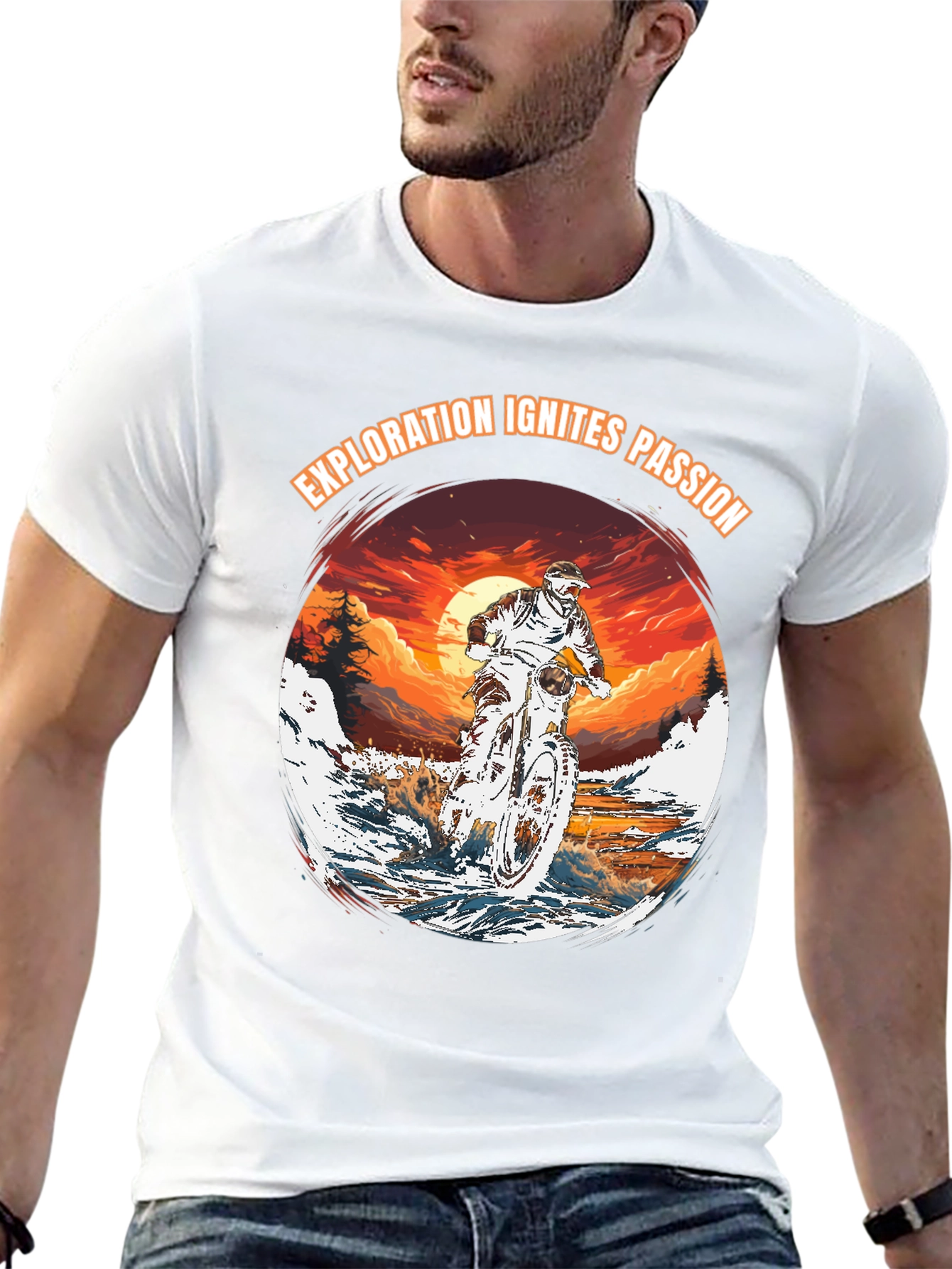 Exploration Ignites Passion Graphic T-Shirt