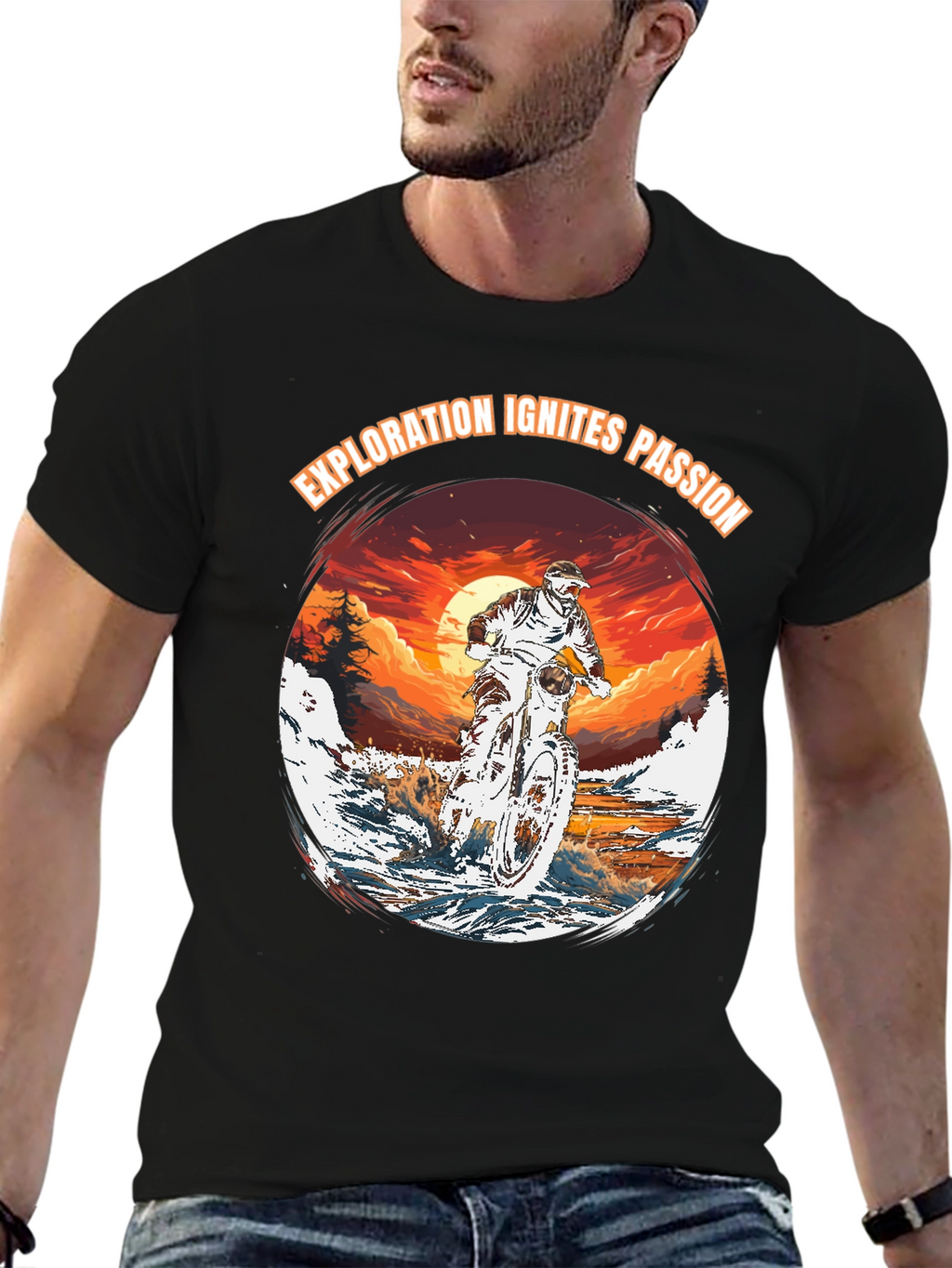 Exploration Ignites Passion Graphic T-Shirt
