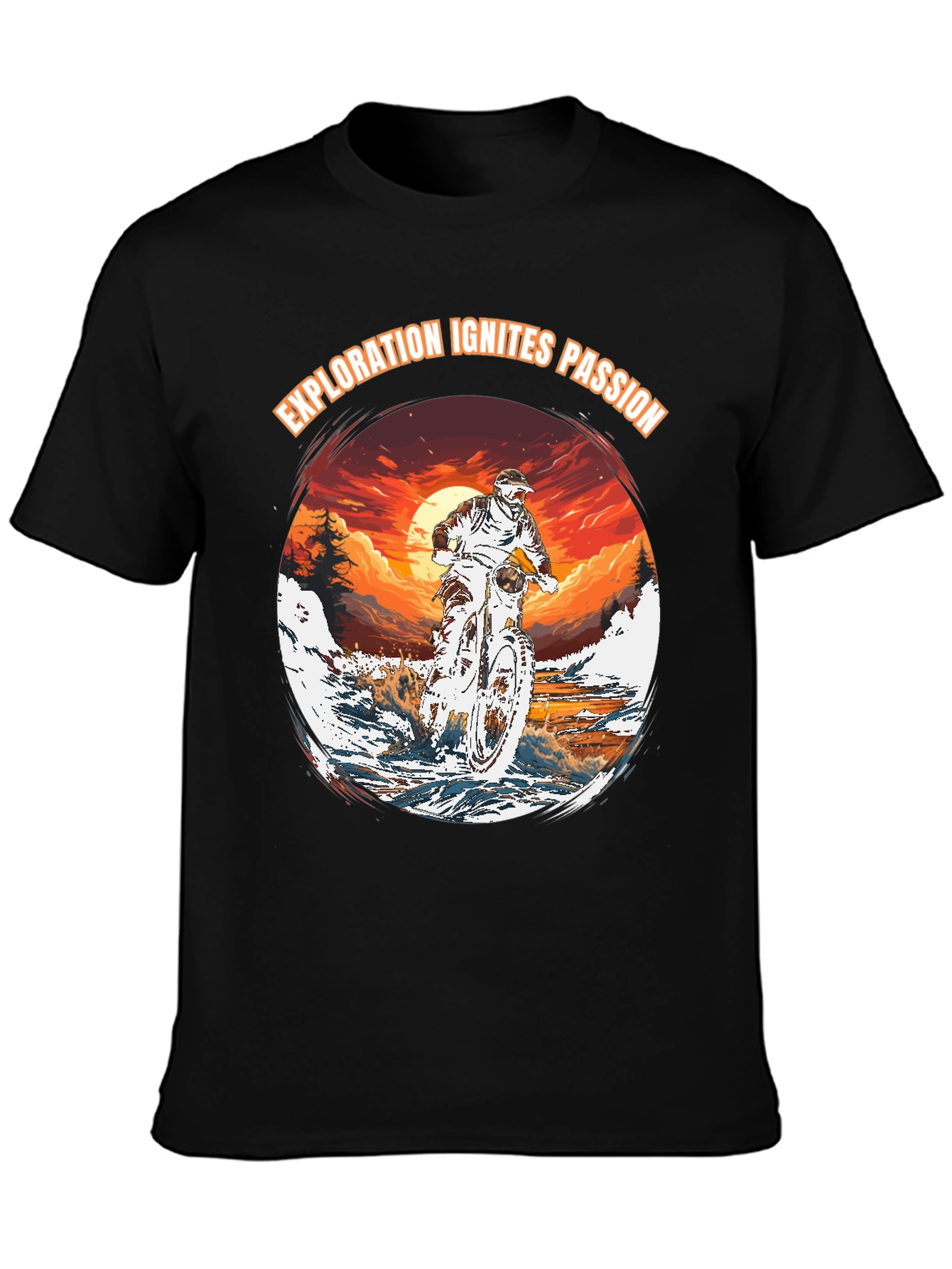 Exploration Ignites Passion Graphic T-Shirt