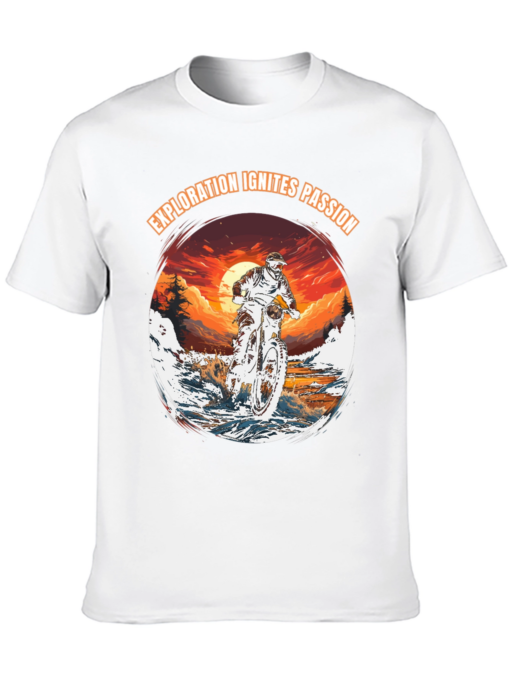 Exploration Ignites Passion Graphic T-Shirt