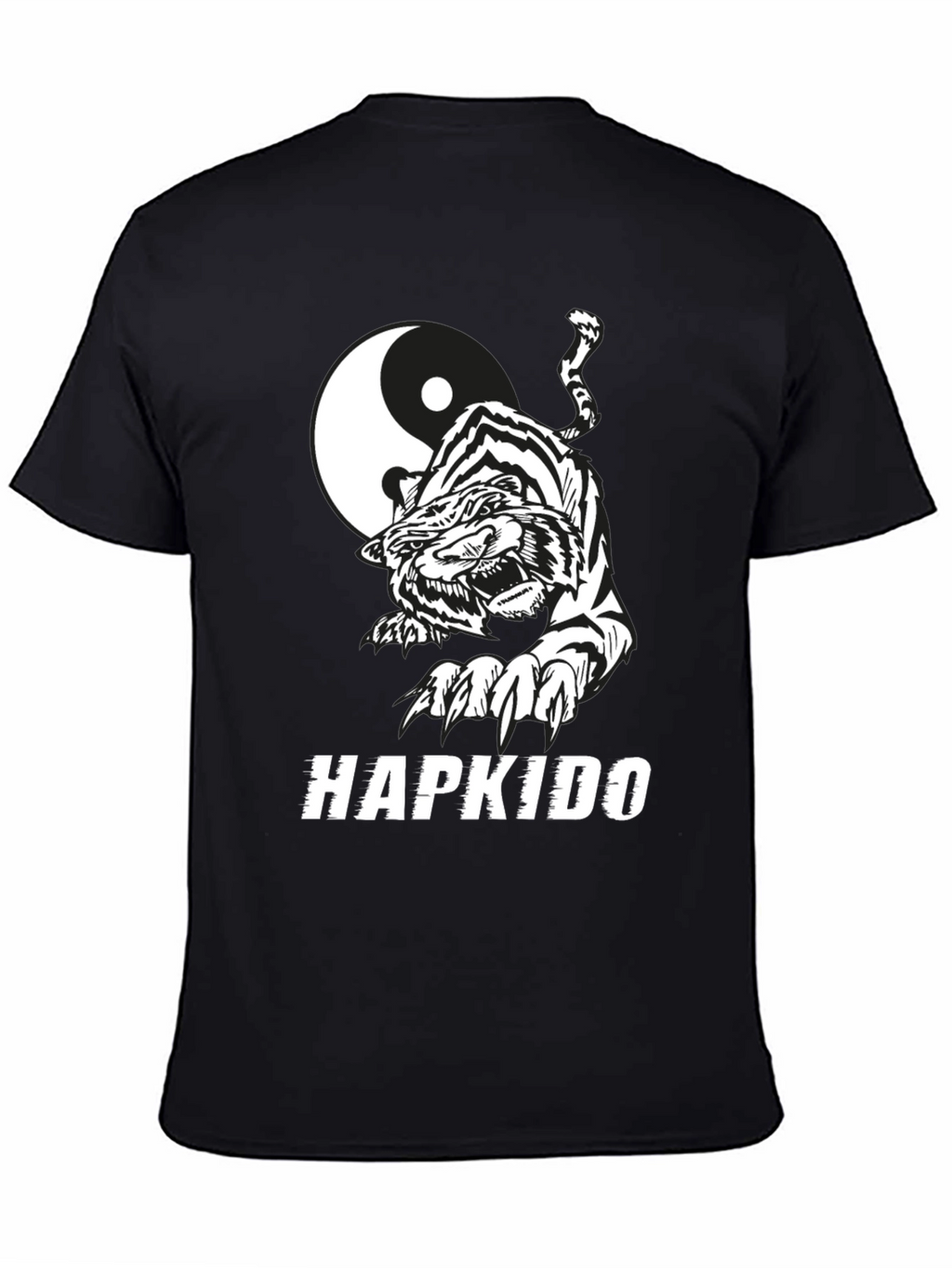 Hapkido Tiger Yin Yang Graphic Tee