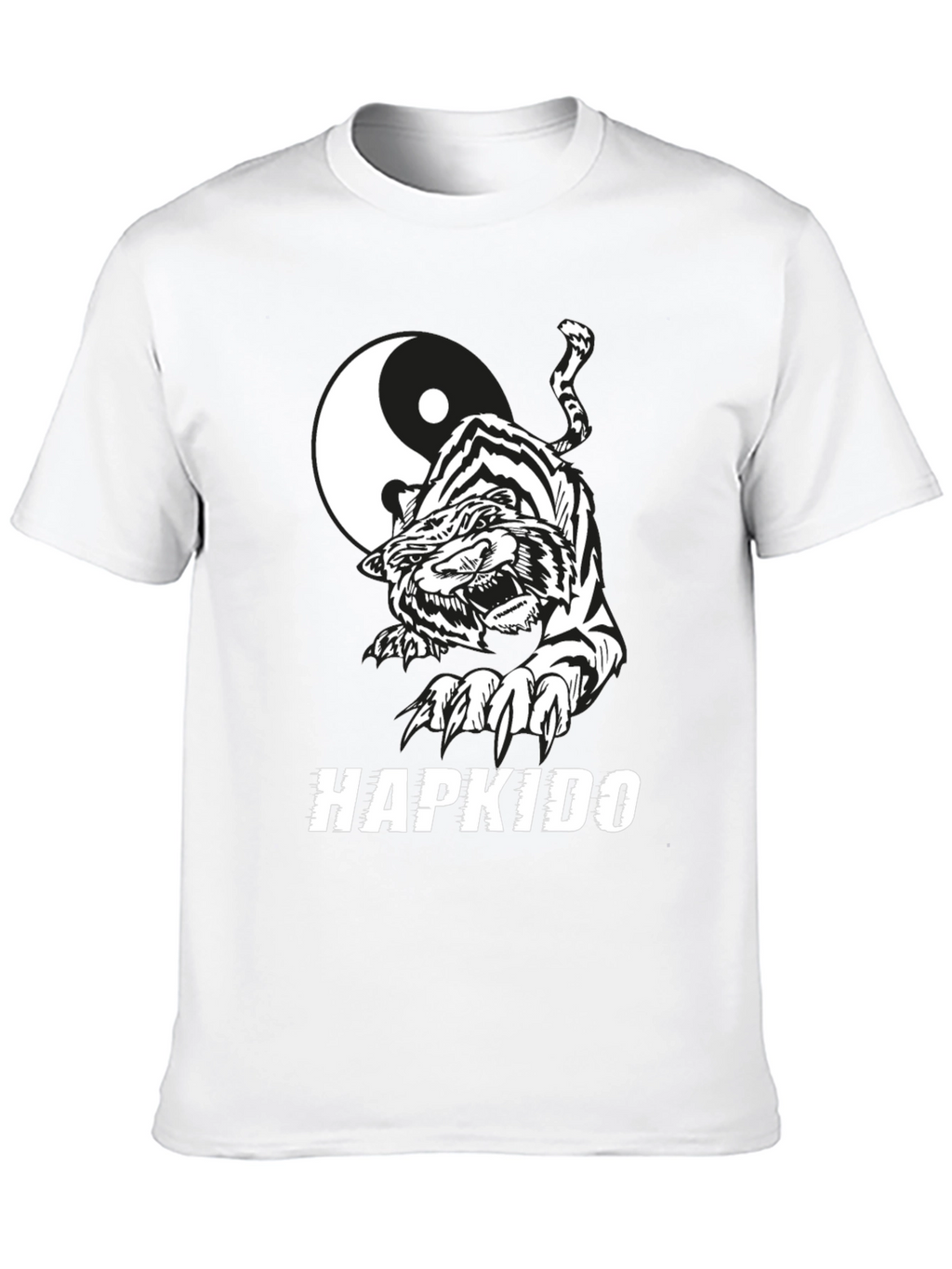 Hapkido Tiger Yin Yang Graphic Tee