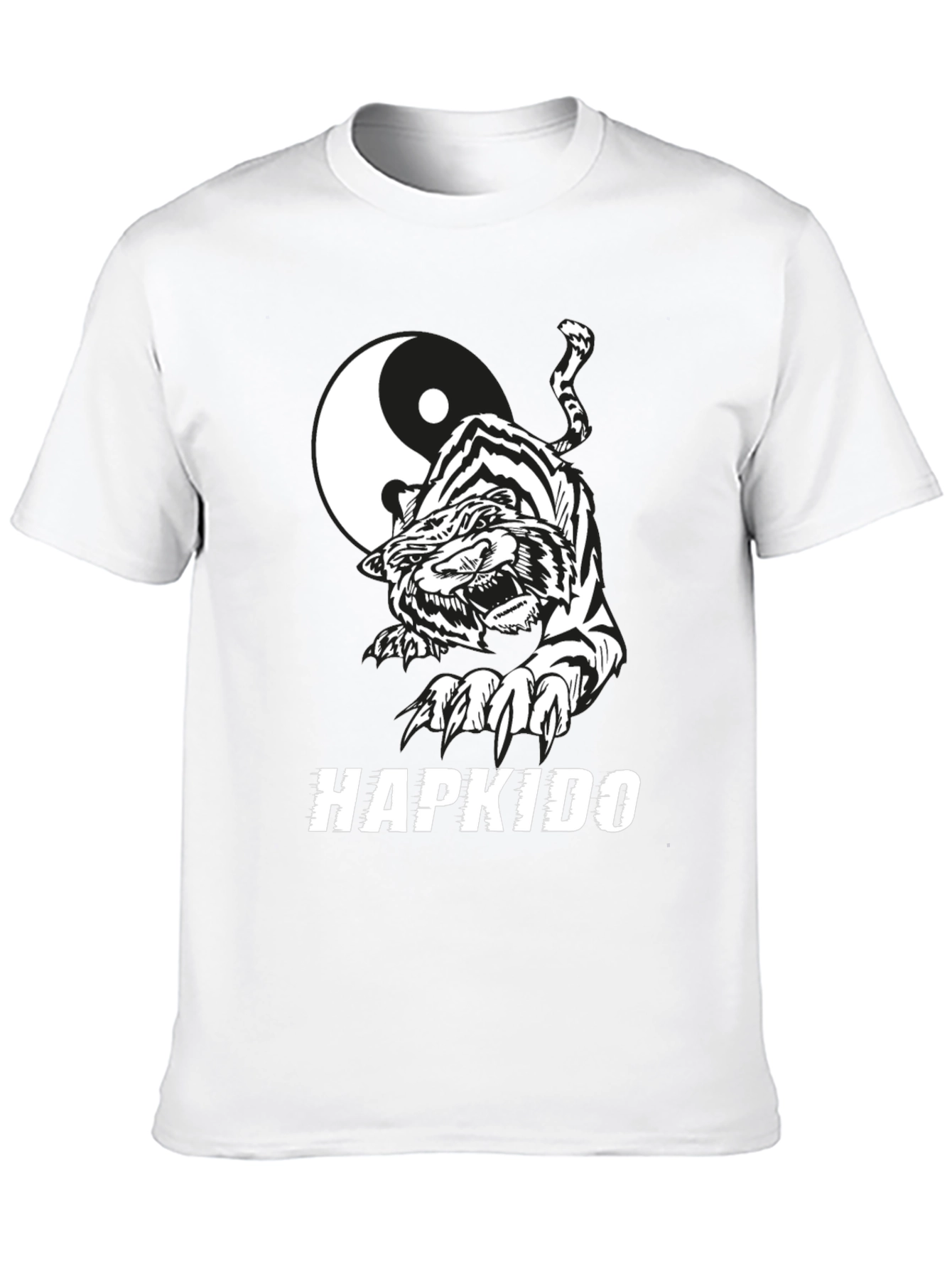 Hapkido Tiger Yin Yang Graphic Tee