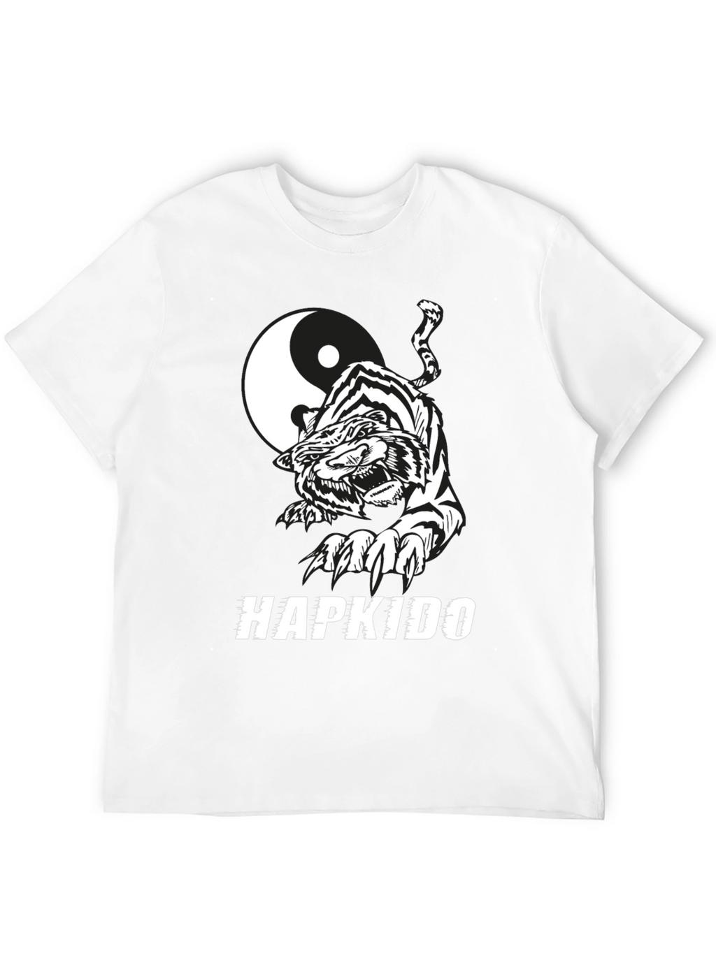 Hapkido Tiger Yin Yang Graphic Tee