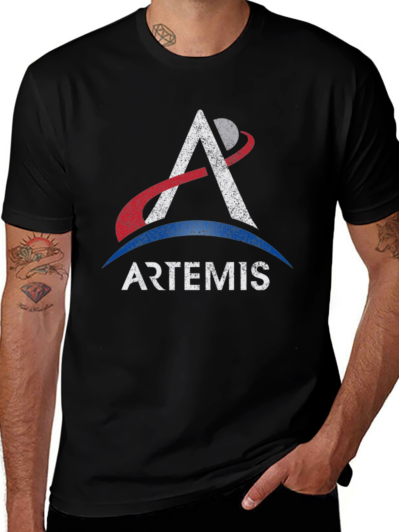 Artemis Space Mission Graphic T-Shirt