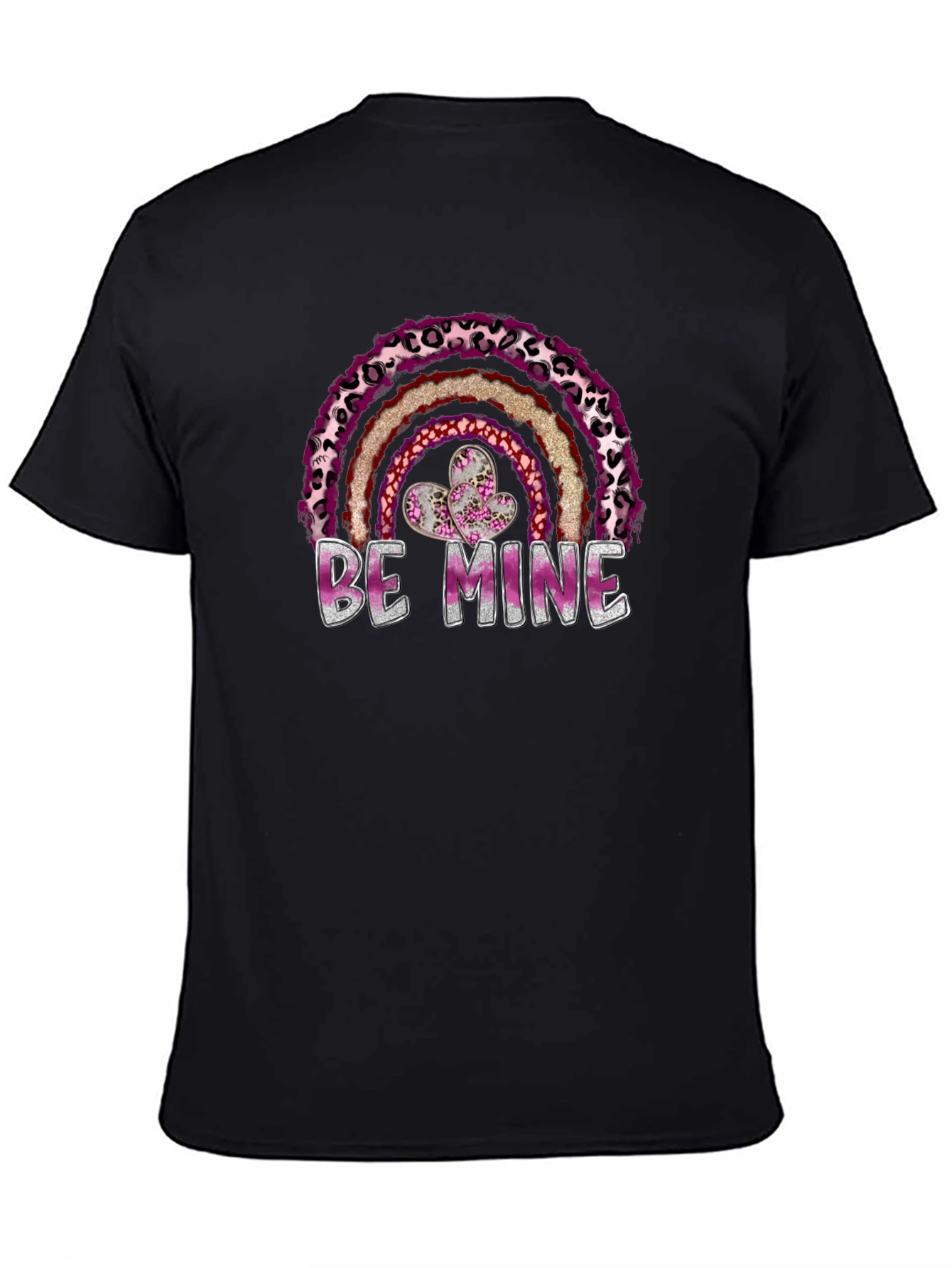 Be Mine Valentines Day Rainbow T-Shirt
