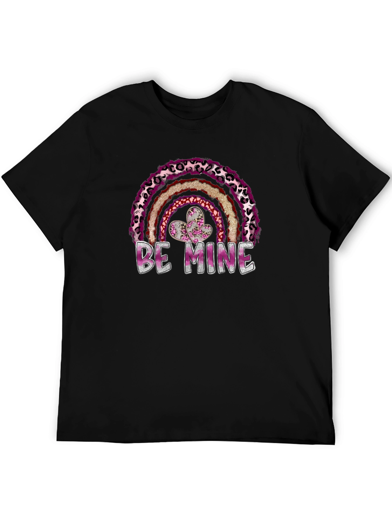 Be Mine Valentines Day Rainbow T-Shirt