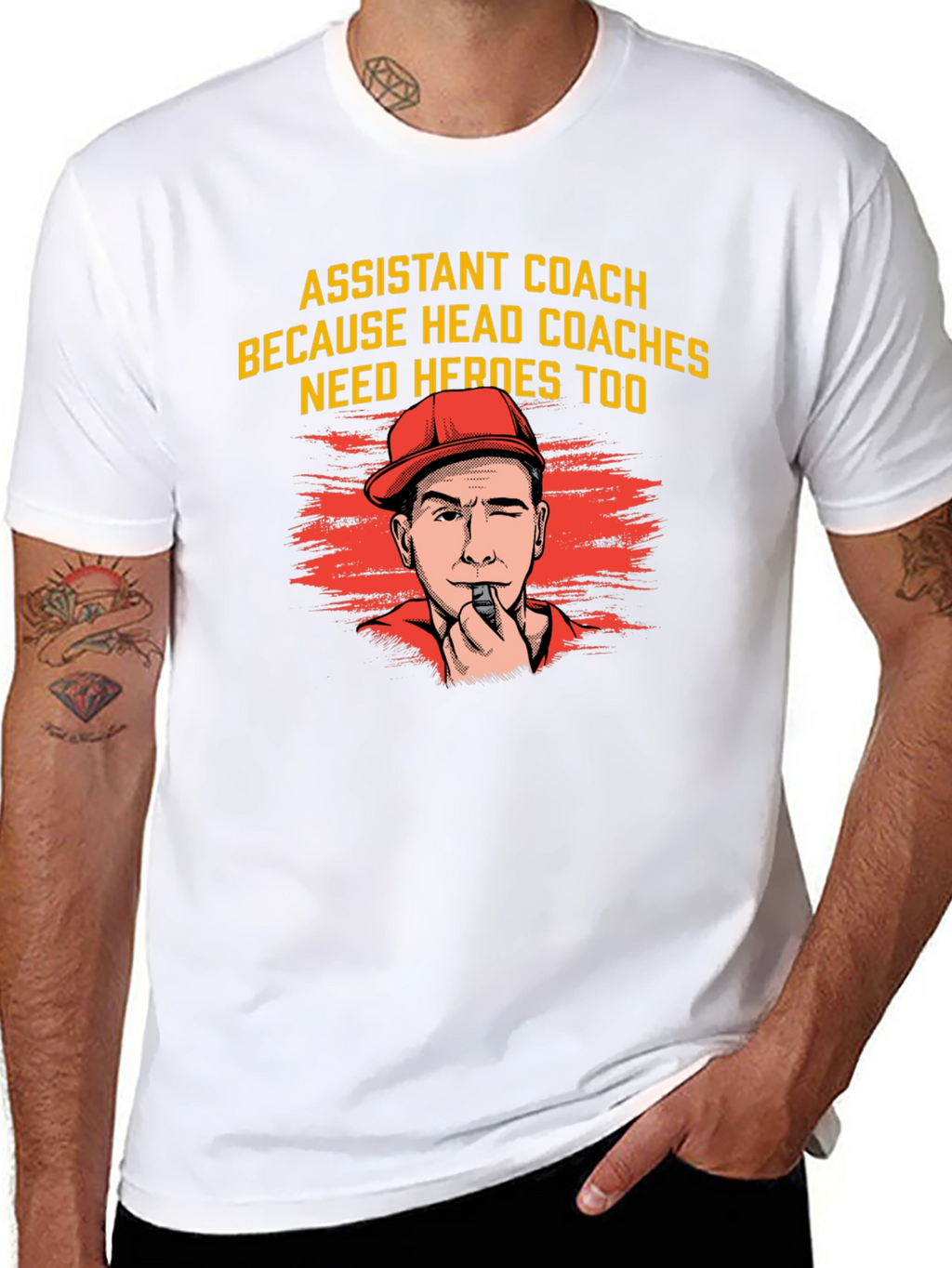 Assistant Coach Hero Tee