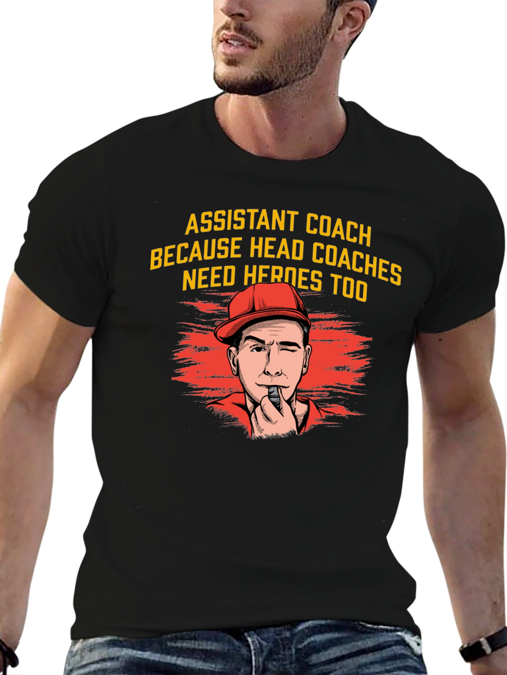 Assistant Coach Hero Tee