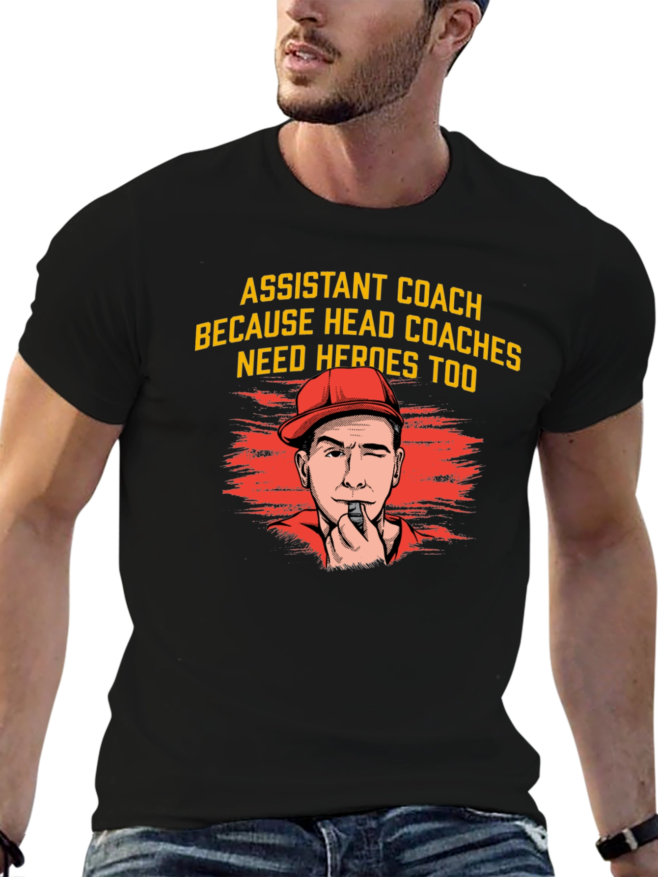 Assistant Coach Hero Tee
