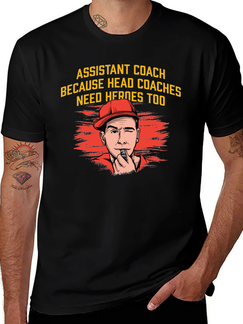 Assistant Coach Hero Tee
