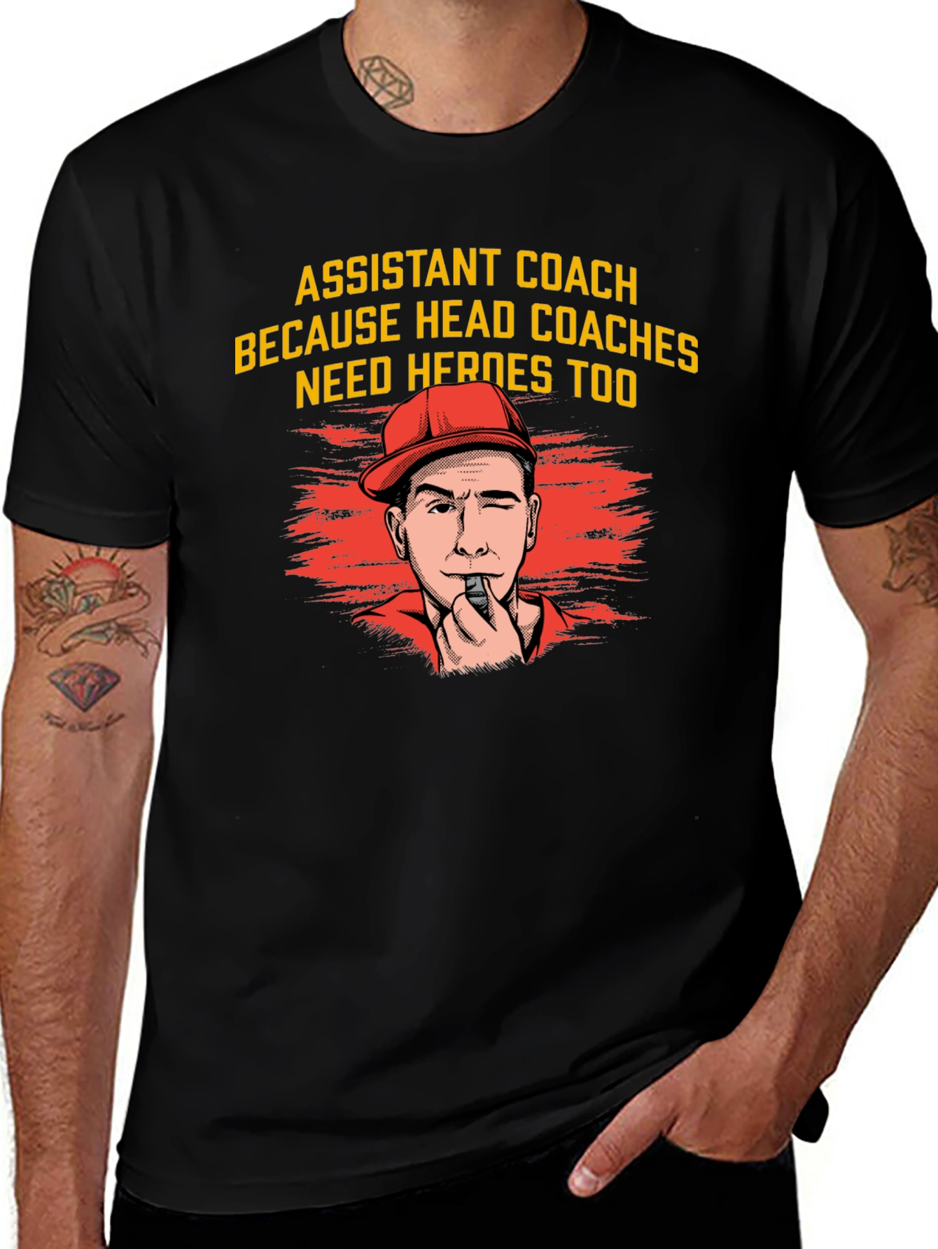 Assistant Coach Hero Tee