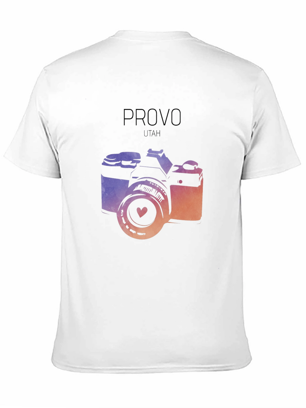 Provo Utah Camera Graphic T-Shirt