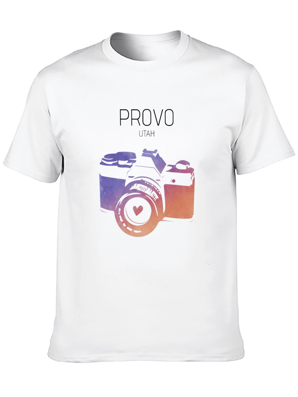 Provo Utah Camera Graphic T-Shirt