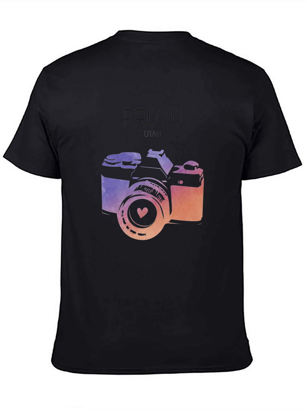 Provo Utah Camera Graphic T-Shirt
