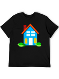 Fun House Graphic Tee - Black
