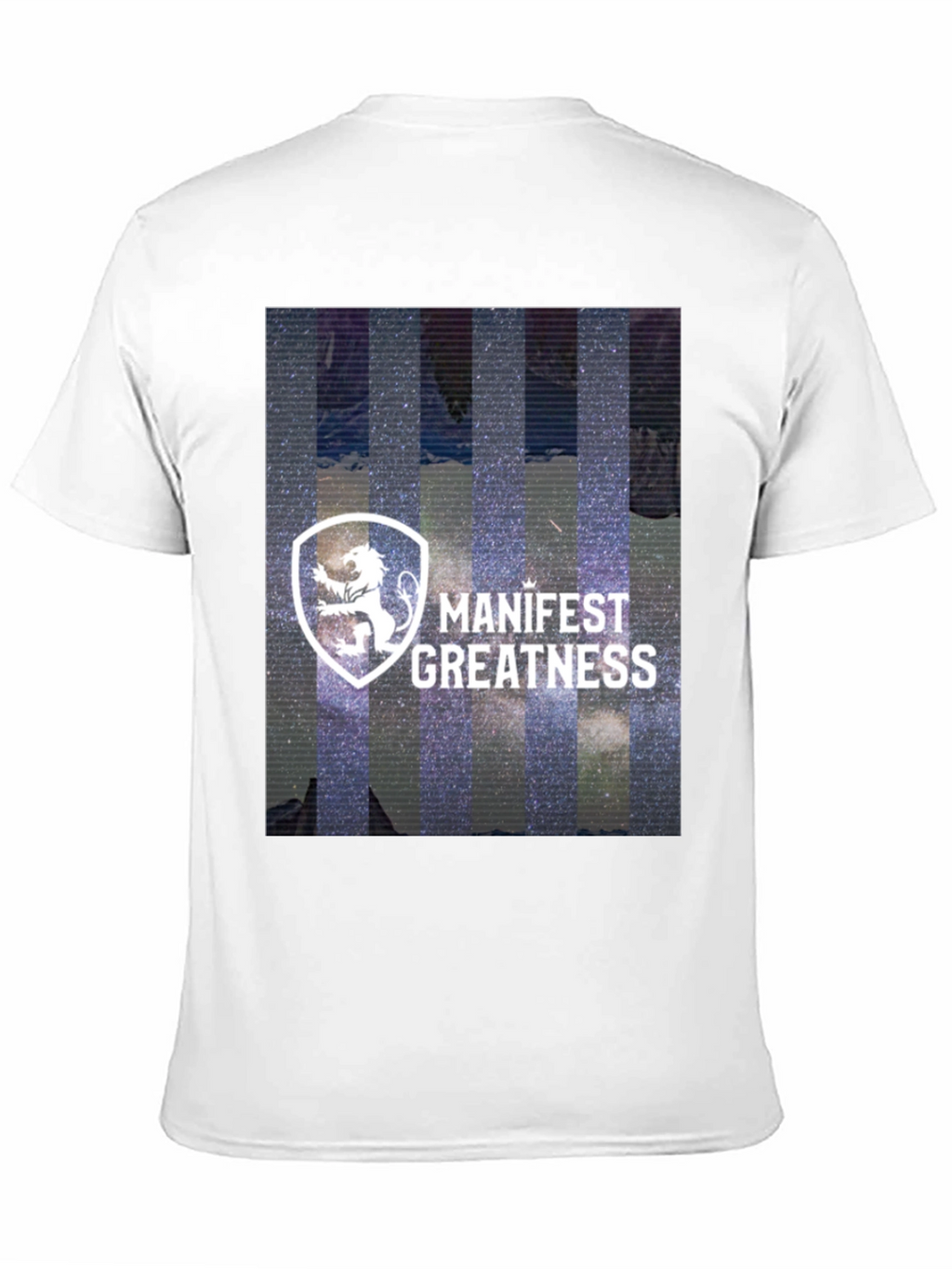 Manifest Greatness Graphic Tee - Modern Black T-Shirt