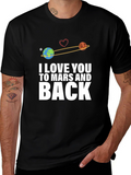 I Love You To Mars And Back Graphic T-Shirt