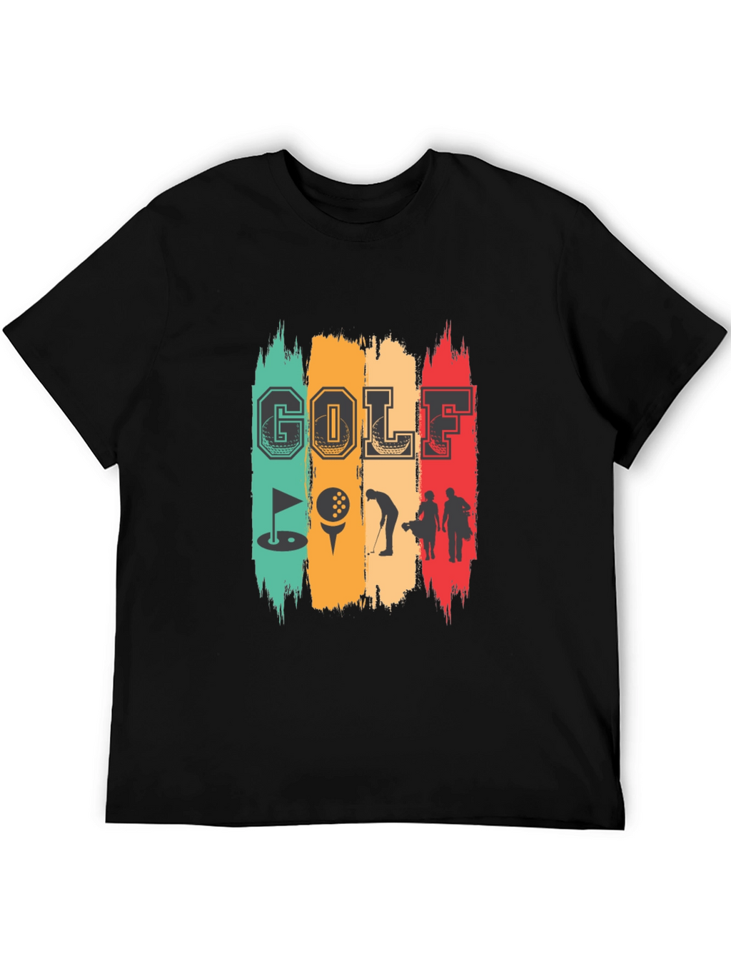 Golf Graphic T-Shirt - Retro Design