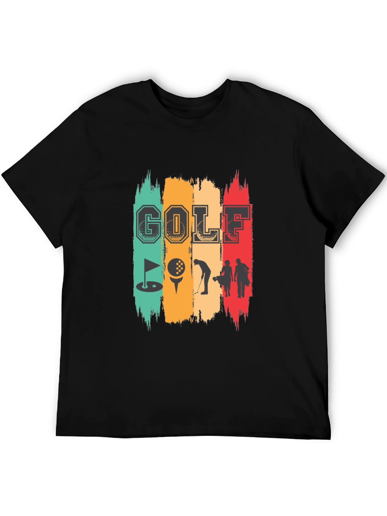 Golf Graphic T-Shirt - Retro Design