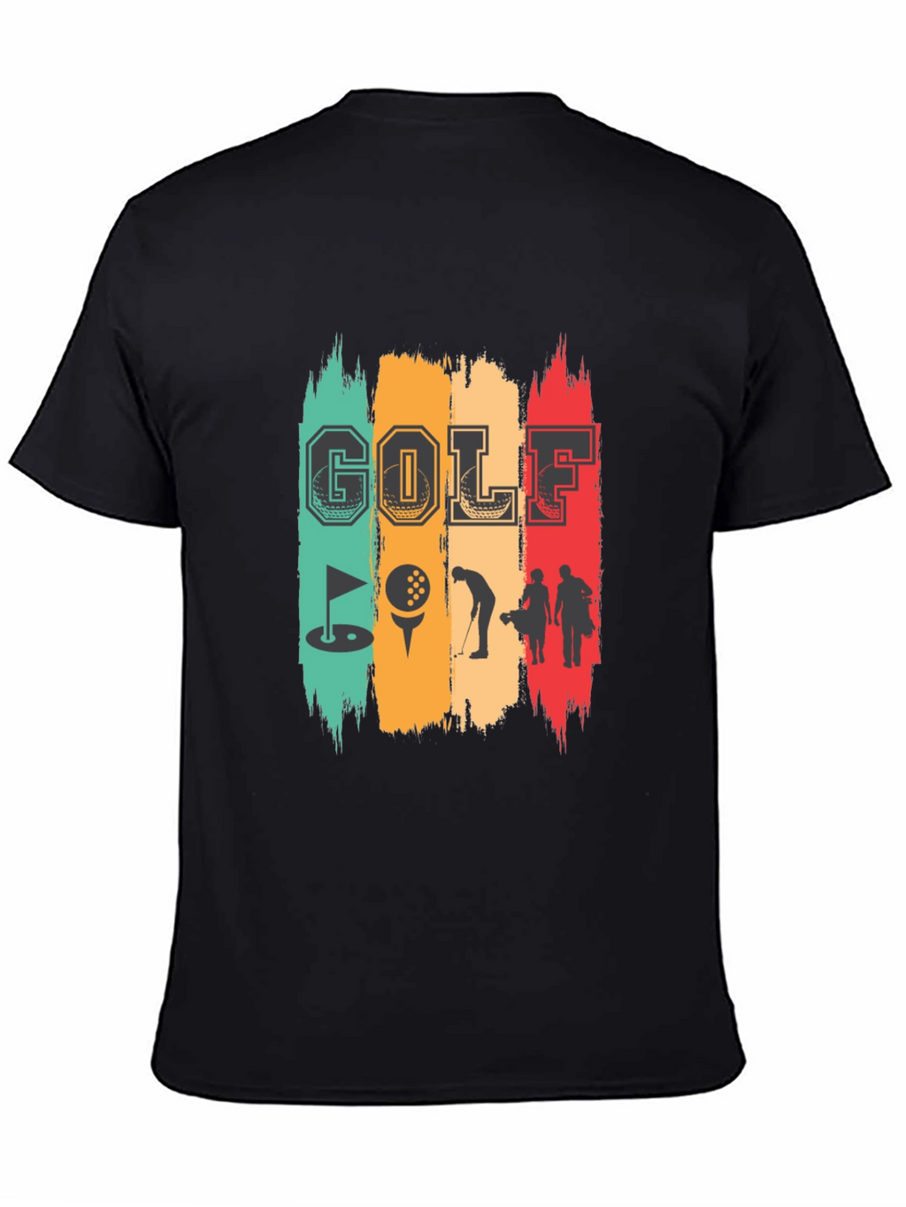 Golf Graphic T-Shirt - Retro Design