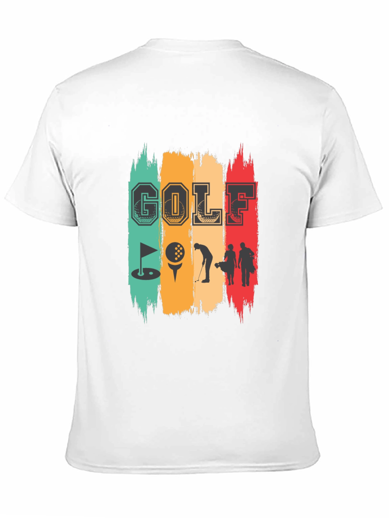Golf Graphic T-Shirt - Retro Design