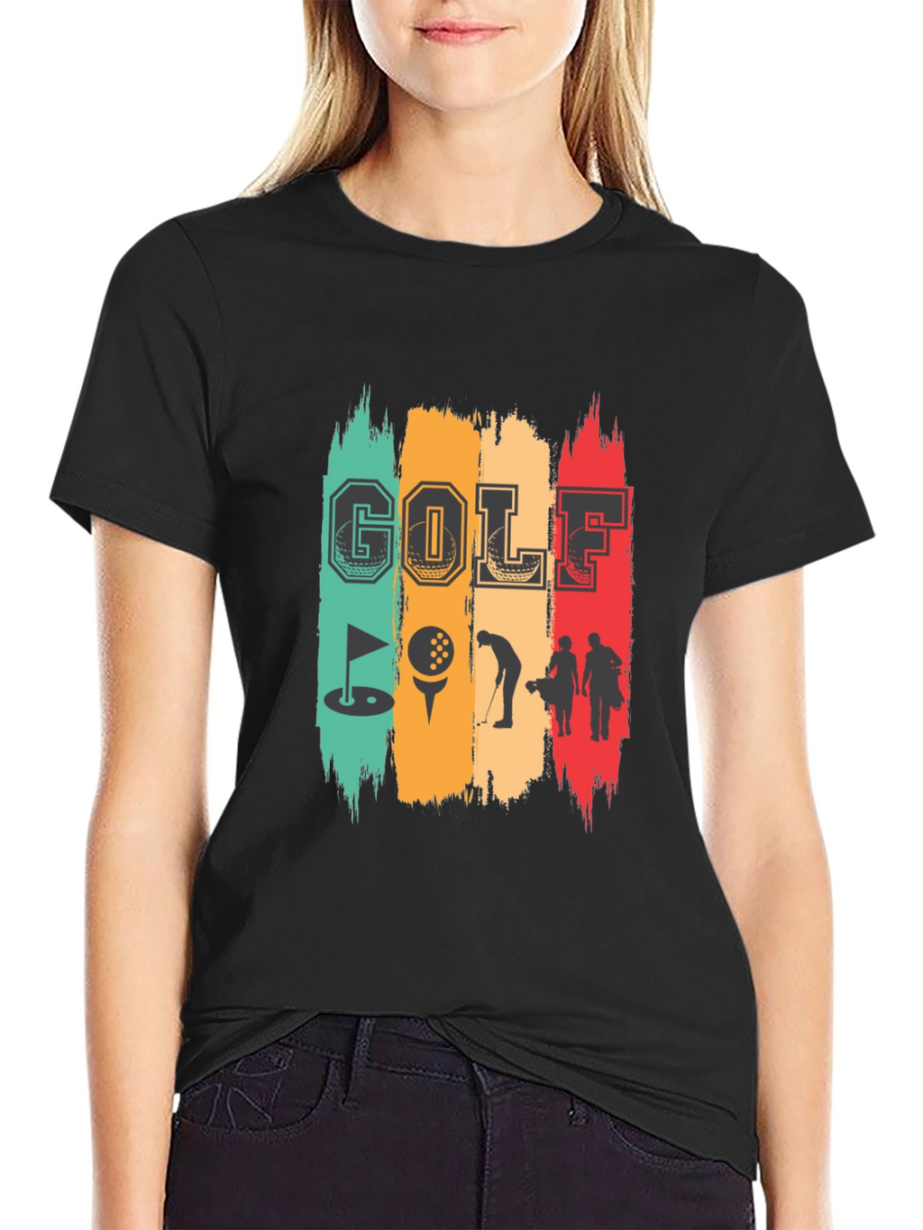 Golf Graphic T-Shirt - Retro Design
