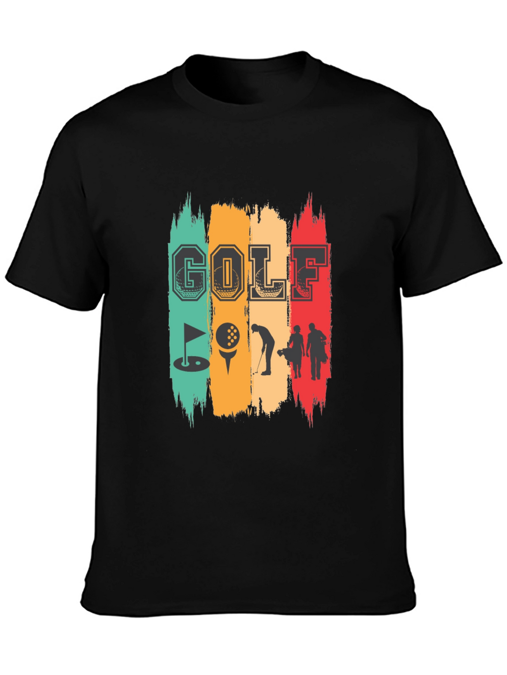 Golf Graphic T-Shirt - Retro Design