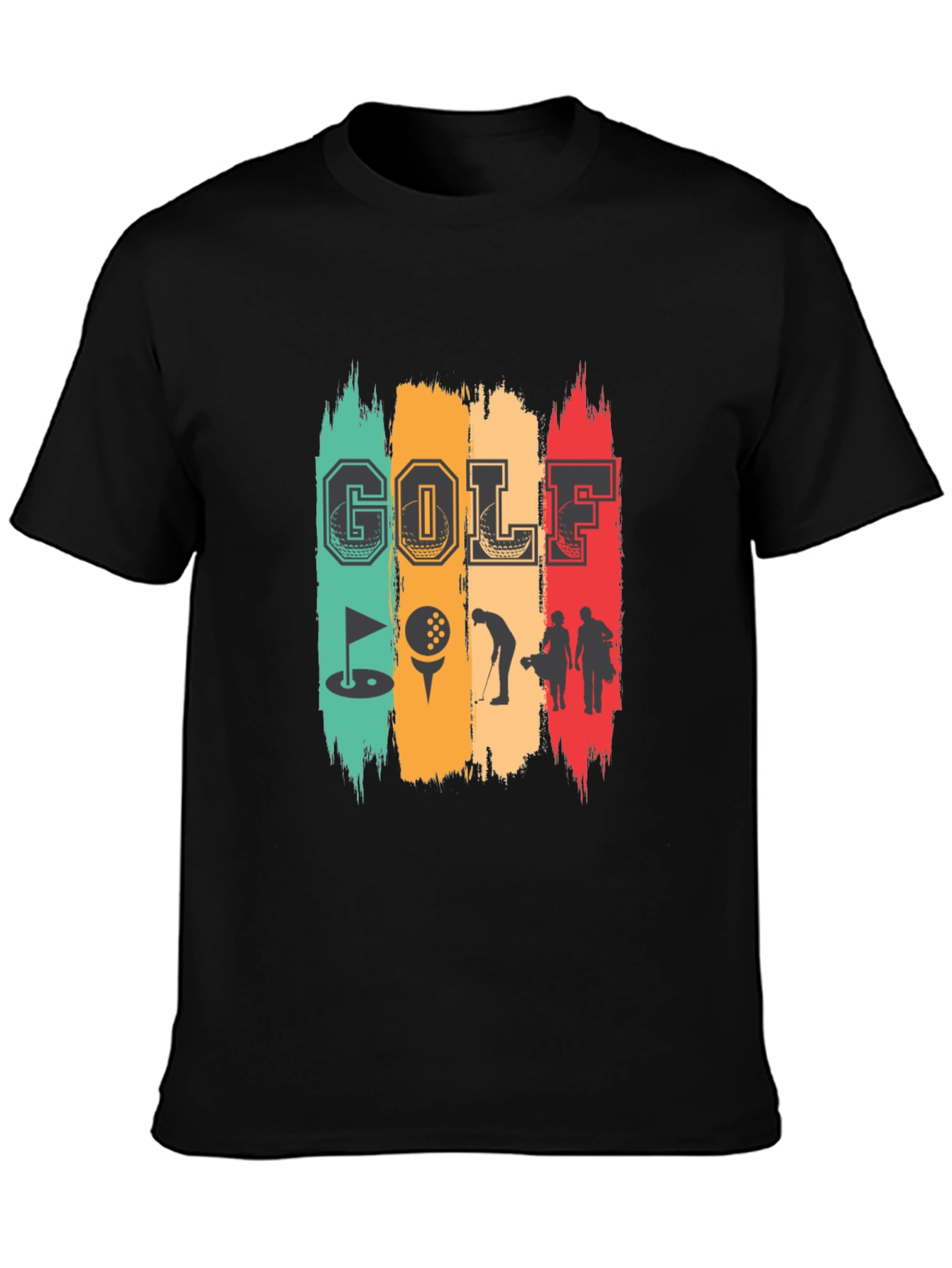 Golf Graphic T-Shirt - Retro Design