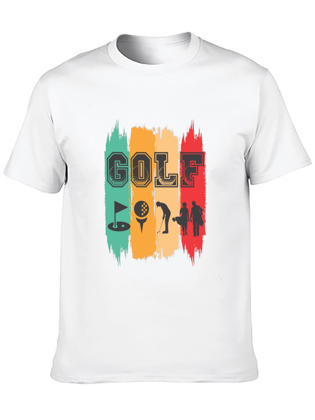 Golf Graphic T-Shirt - Retro Design