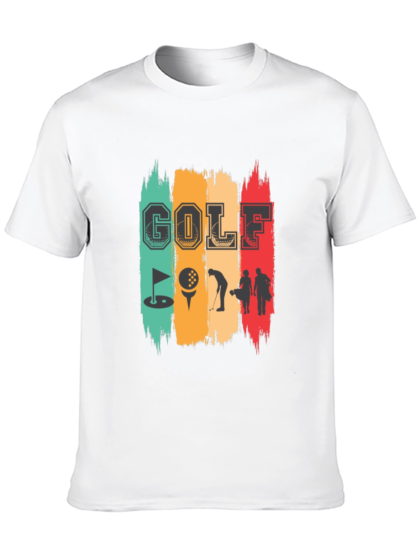 Golf Graphic T-Shirt - Retro Design
