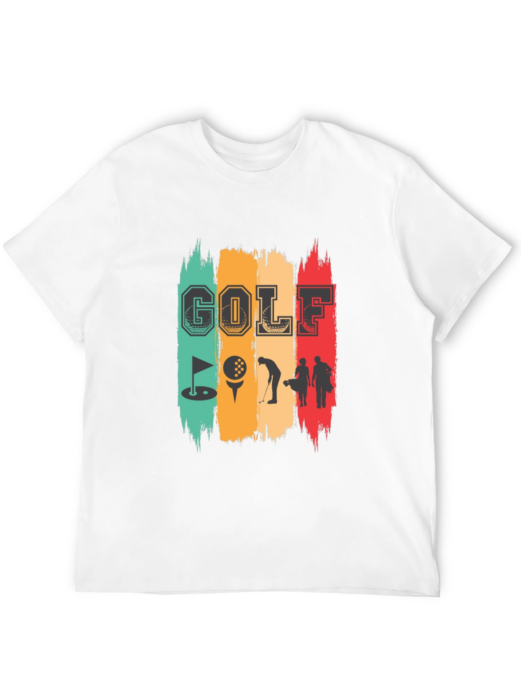 Golf Graphic T-Shirt - Retro Design