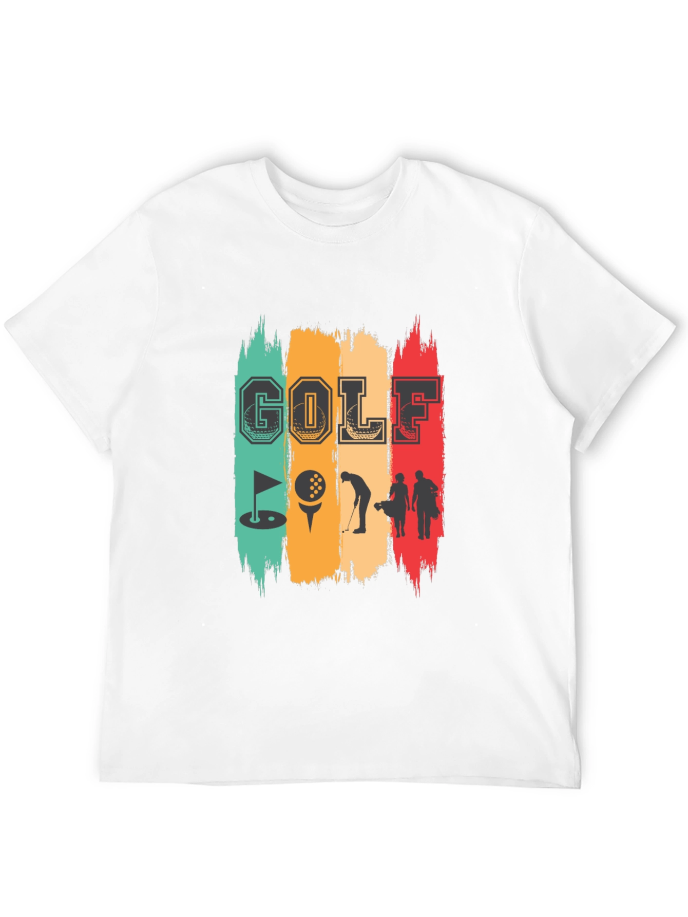 Golf Graphic T-Shirt - Retro Design