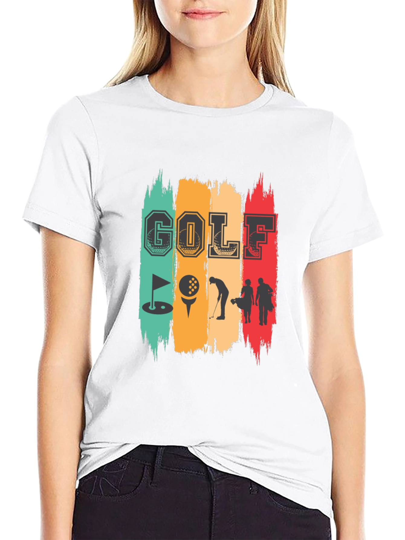 Golf Graphic T-Shirt - Retro Design