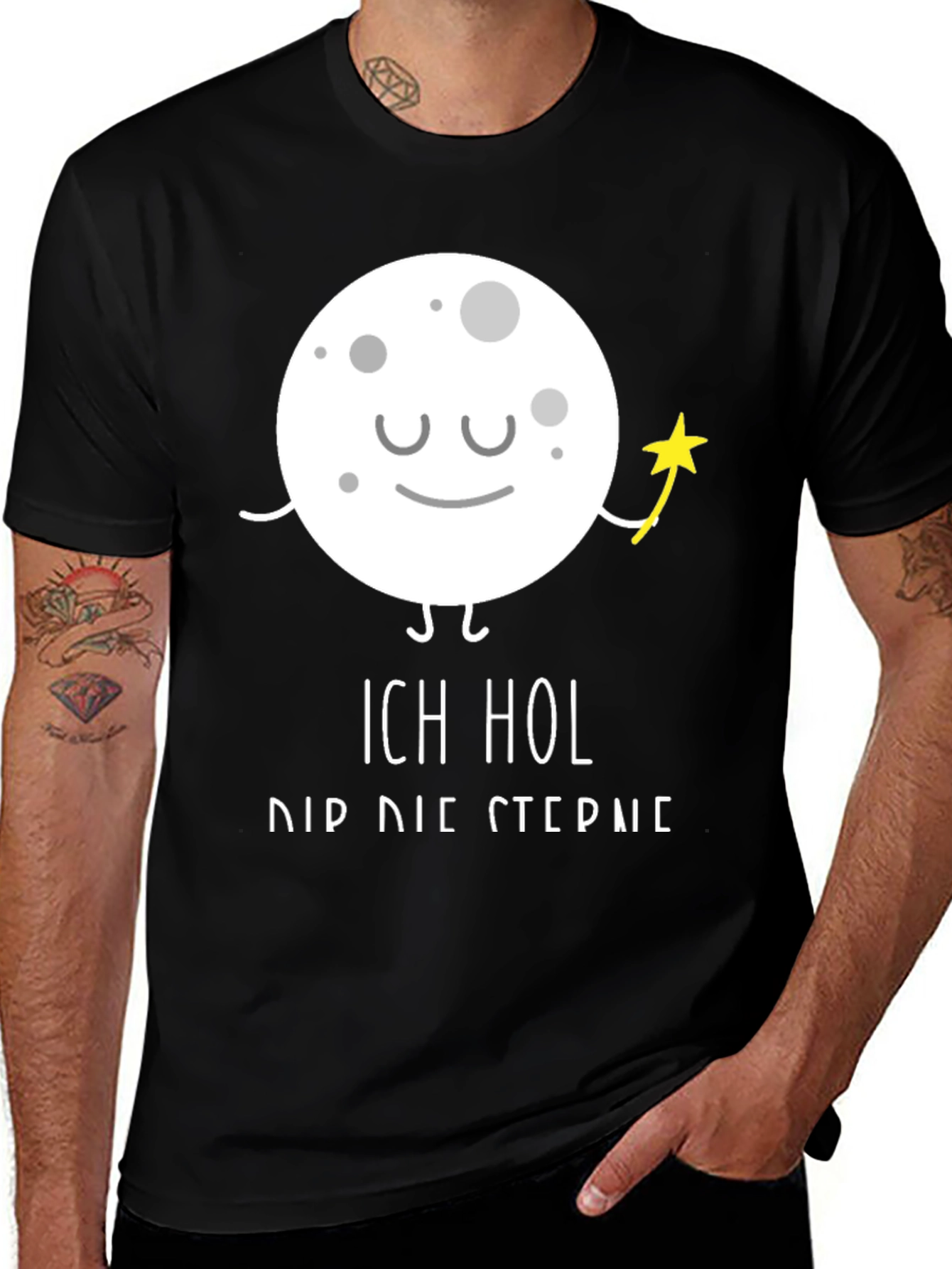 Ich Hol Dir Die Sterne Graphic Tee